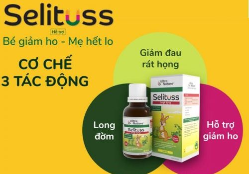 SELITUSS: GIẢM HO – LONG ĐỜM – GIẢM ĐAU RÁT HỌNG NHANH, HIỆU QUẢ